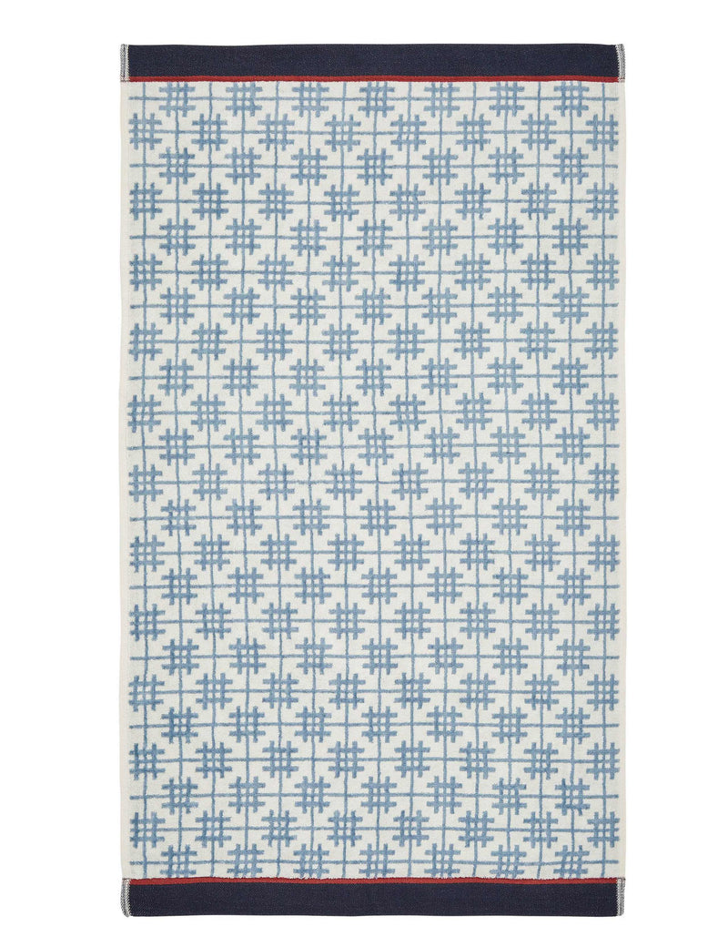 Bedeck of Belfast Emmeline checked cotton towel, UK version