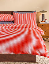 M&S Felix Pure Cotton Seersucker Bedding Set- Buy online at McGrocer