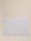 Pure cotton floral bath mat, imported from the UK