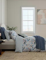 M&S Bedeck of Belfast Delphine Pure Cotton Floral Bedding Set- Buy online at McGrocer
