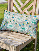 M&S Land & Shore Pure Cotton Floral Outdoor Cushion- Buy online at McGrocer