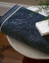 M&S Bedeck of Belfast Pure Cotton Freya Paisley Bath Towel 90cm x 50cm- Buy online at McGrocer