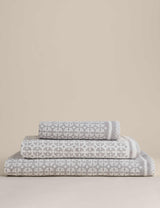 M&S Pure Cotton Geometric Circle Bath Towel- Buy online at McGrocer