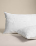 Pure cotton geometric jacquard bedding set - British product