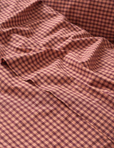 M&S Piglet In Bed Pure Cotton Gingham Flat Sheet- Buy online at McGrocer