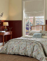 M&S Morris & Co Pure Cotton Golden Lily Bedding Set- Buy online at McGrocer