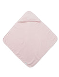 Pure cotton hooded baby towel 750mm x 750mm, imported from the UK