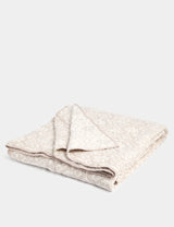 M&S x Fired Earth Tagesdecke aus reiner Baumwolle mit geometrischem Ikat-Muster