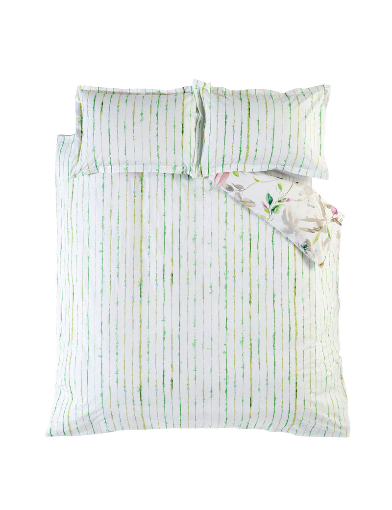 Designers Guild pure cotton Japanese magnolia bedding set, UK version