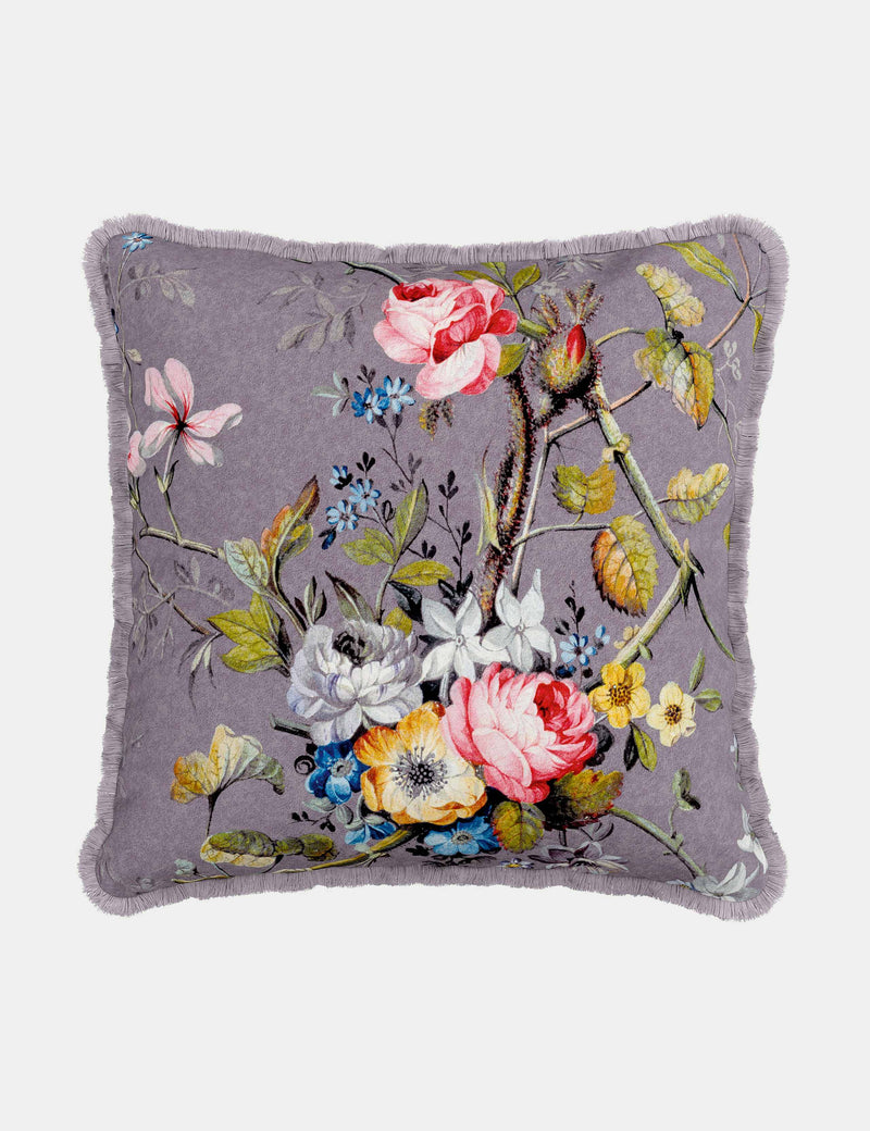 Kilburn Floral pure cotton cushion 45 cm, imported from the UK