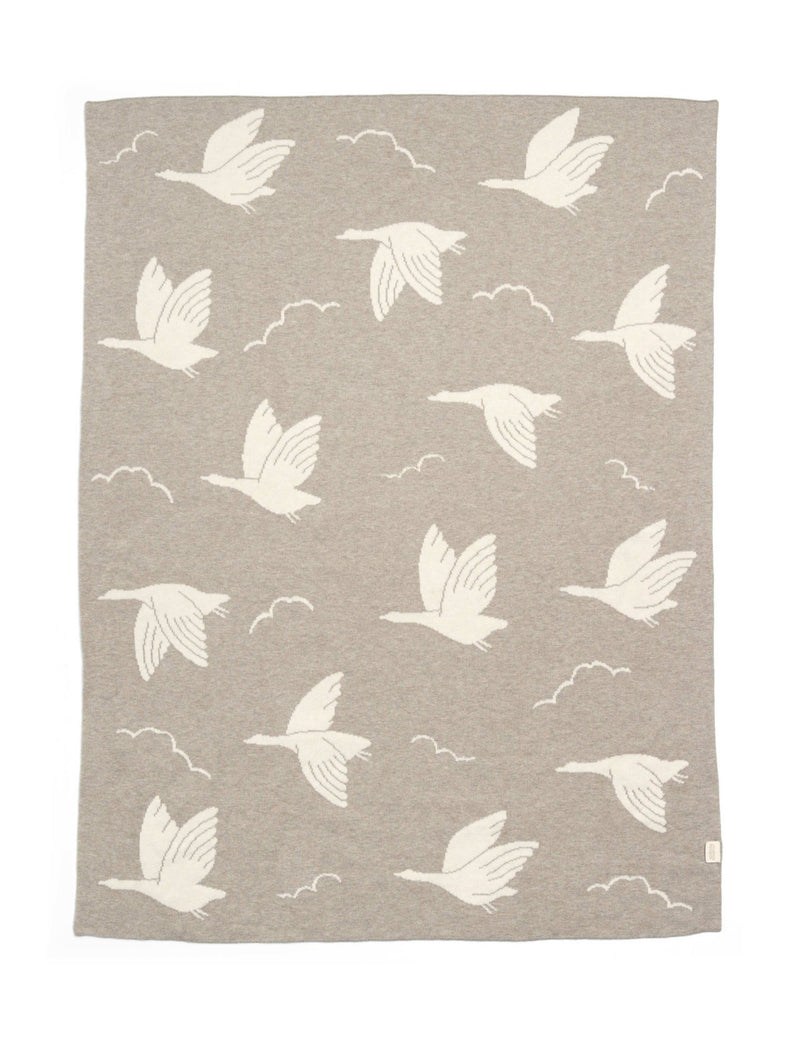 Mamas & Papas pure cotton knitted shawl, imported from the UK