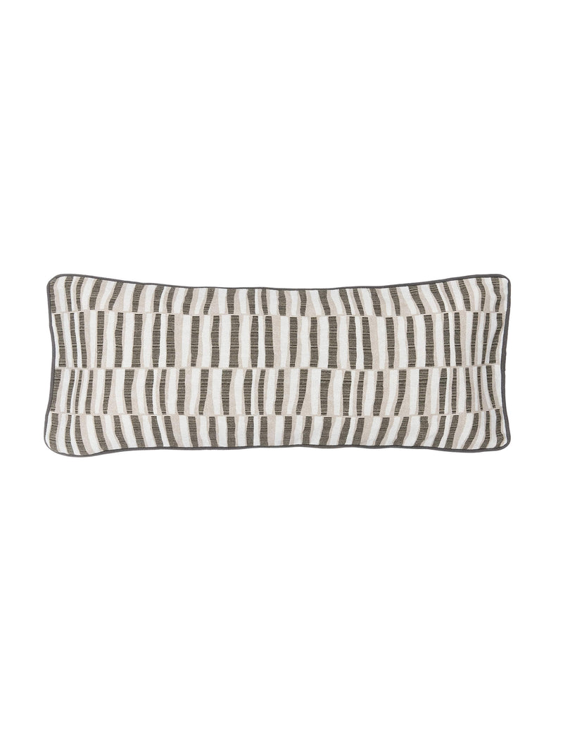 Bedeck of Belfast pure cotton Kotana cushion 70x30cm - British product