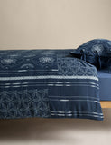 M&S X Fired Earth Kouya Jacquard bedding set, imported from the UK
