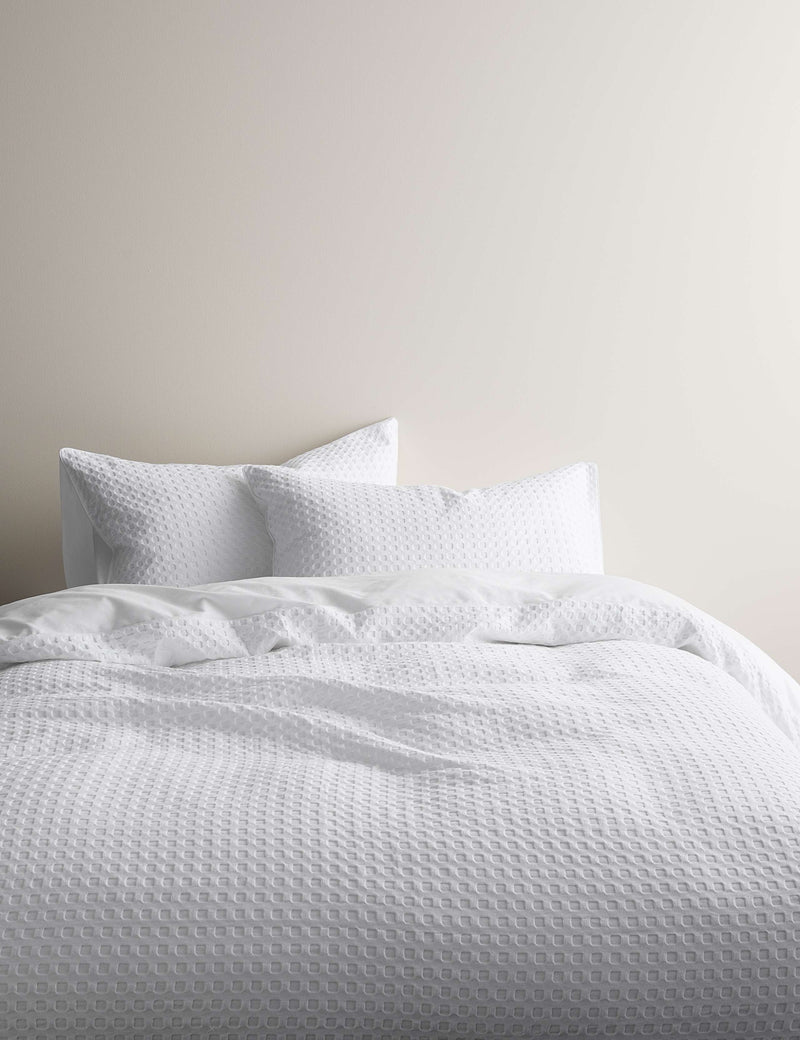 Large waffle bedding set pure cotton (British brand)