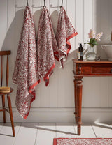 M&S William Morris At Home Pure Cotton Larkspur Bath Mat 50cm x 90cm- Buy online at McGrocer