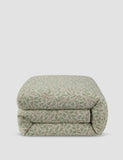 Piglet in Bed pure cotton leaf print duvet cover, UK version