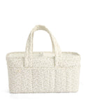 Mamas & Papas pure cotton leaf print nappy caddy, UK version