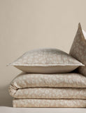 Pure cotton leopard jacquard bedding set with StayNew technology, UK version