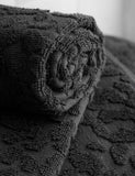 Rockett St George Leopard Jacquard Bath Towel (British brand)