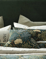 M&S MM Linen Pure Cotton Limetta Cushion 50cm x 50cm- Buy online at McGrocer