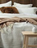 MM Linen pure cotton coverlet set, imported from the UK