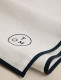 M&S X Tom Kerridge Navy Trim Chef's Cloth 50x103 cm, imported from the UK