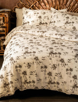 M&S Rockett St George Pure Cotton Palm Party Duvet Set- Buy online at McGrocer