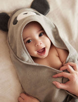 M&S Pure Cotton Panda Hooded Baby Towel- Buy online at McGrocer