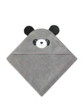 Pure cotton panda hooded baby towel, UK version
