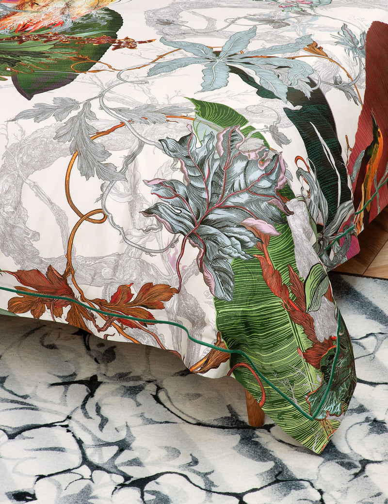 Timorous Beasties pure cotton Papua Paradise bedding set (British brand)