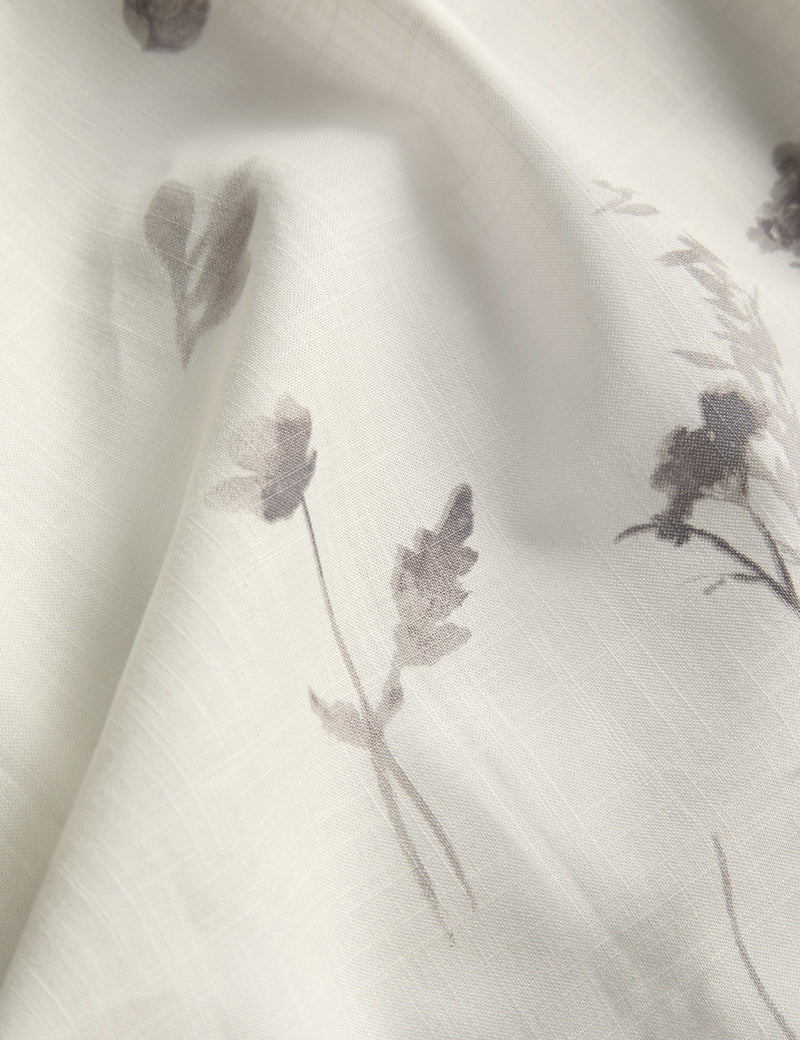 Pressed floral print pure cotton bedding set, UK version