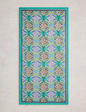 White Stuff pure cotton printed beach scarf imported from the UK