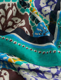 White Stuff pure cotton printed beach scarf imported from the UK
