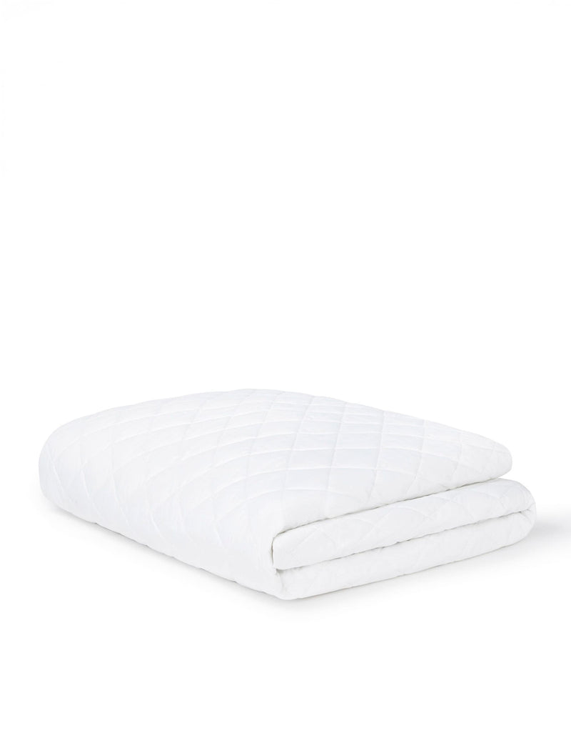 Bedfolk Pure Cotton Quilted Mattress Protector - British product