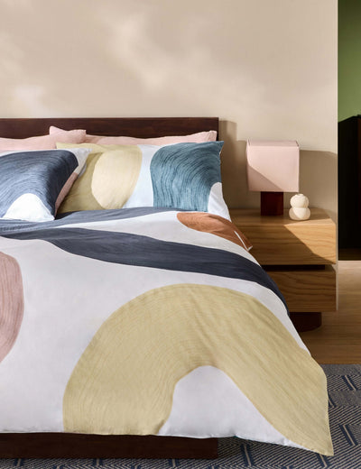 M&S MADE Pure Cotton Rala Bedding Set- Buy online at McGrocer