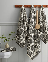 M&S Burleigh X Bedeck Of Belfast Pure Cotton Regal Peacock Towel- Buy online at McGrocer