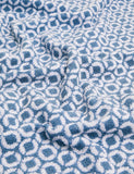 Pure cotton towel with geometric pattern 550 GSM, imported from the UK