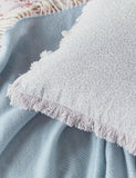 Bedeck of Belfast embroidered cushion 50cm square (British brand)