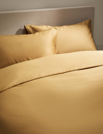 M&S Pure Cotton Sateen 400 Thread Count Bedding Set- Buy online at McGrocer