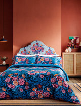 M&S Pure Cotton Sateen Dahlia Bunch Bedding Set- Buy online at McGrocer