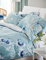 M&S Designers Guild Pure Cotton Sateen Floral Pillowcase Set- Buy online at McGrocer