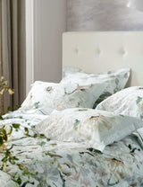 M&S Designers Guild Pure Cotton Sateen Floral Pillowcase Set- Buy online at McGrocer