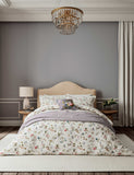 Pure Cotton Sateen Kilburn Floral Bedding Set