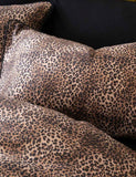 Rockett St George leopard love duvet set pure cotton sateen - British product