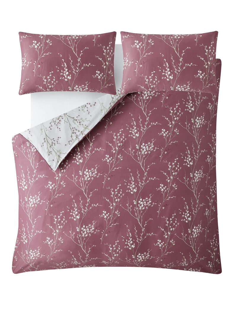 Laura Ashley pussy willow sateen bedding set (British brand)