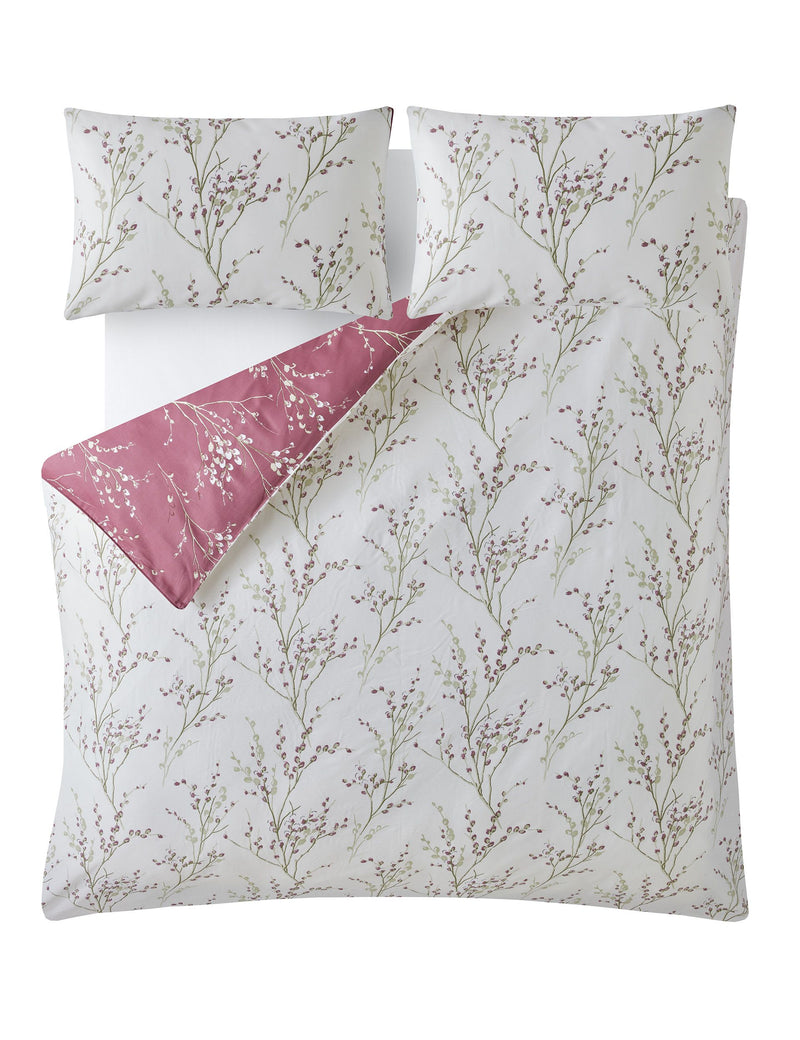 Laura Ashley pussy willow sateen bedding set (British brand)