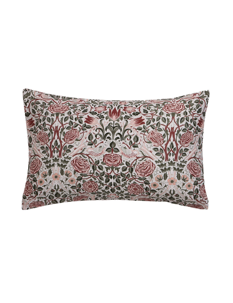 William Morris at Home Rose Brick pure cotton sateen bedding set - British product