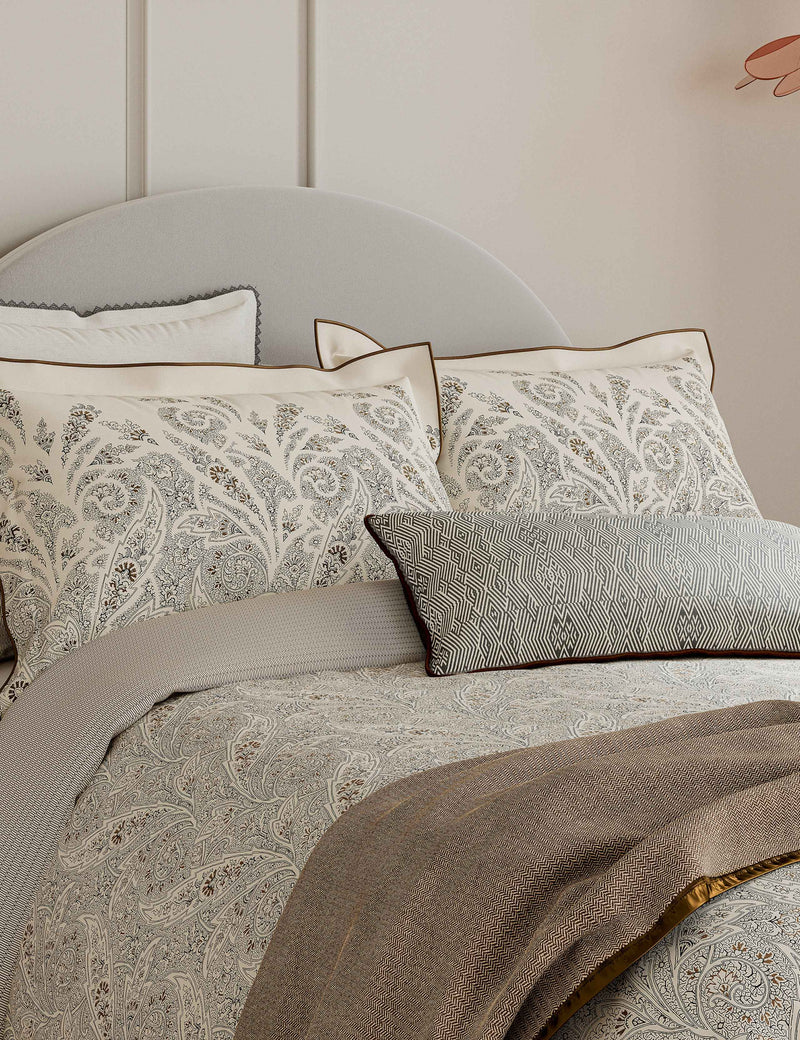Bedeck of Belfast pure cotton sateen Umma bedding set - British product