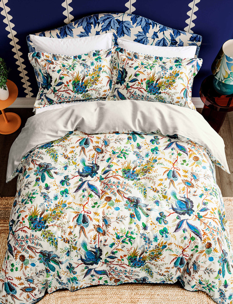 Harlequin Pure Cotton Sateen Wonderland Floral Bedding Set, imported from the UK