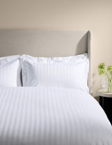 M&S M&S X Kelly Hoppen Pure Cotton Satin Striped Bedding Set- Buy online at McGrocer
